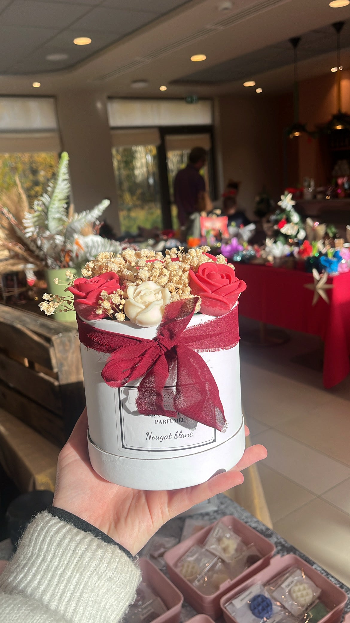 Le bouquet de fleur éternel - Nougat