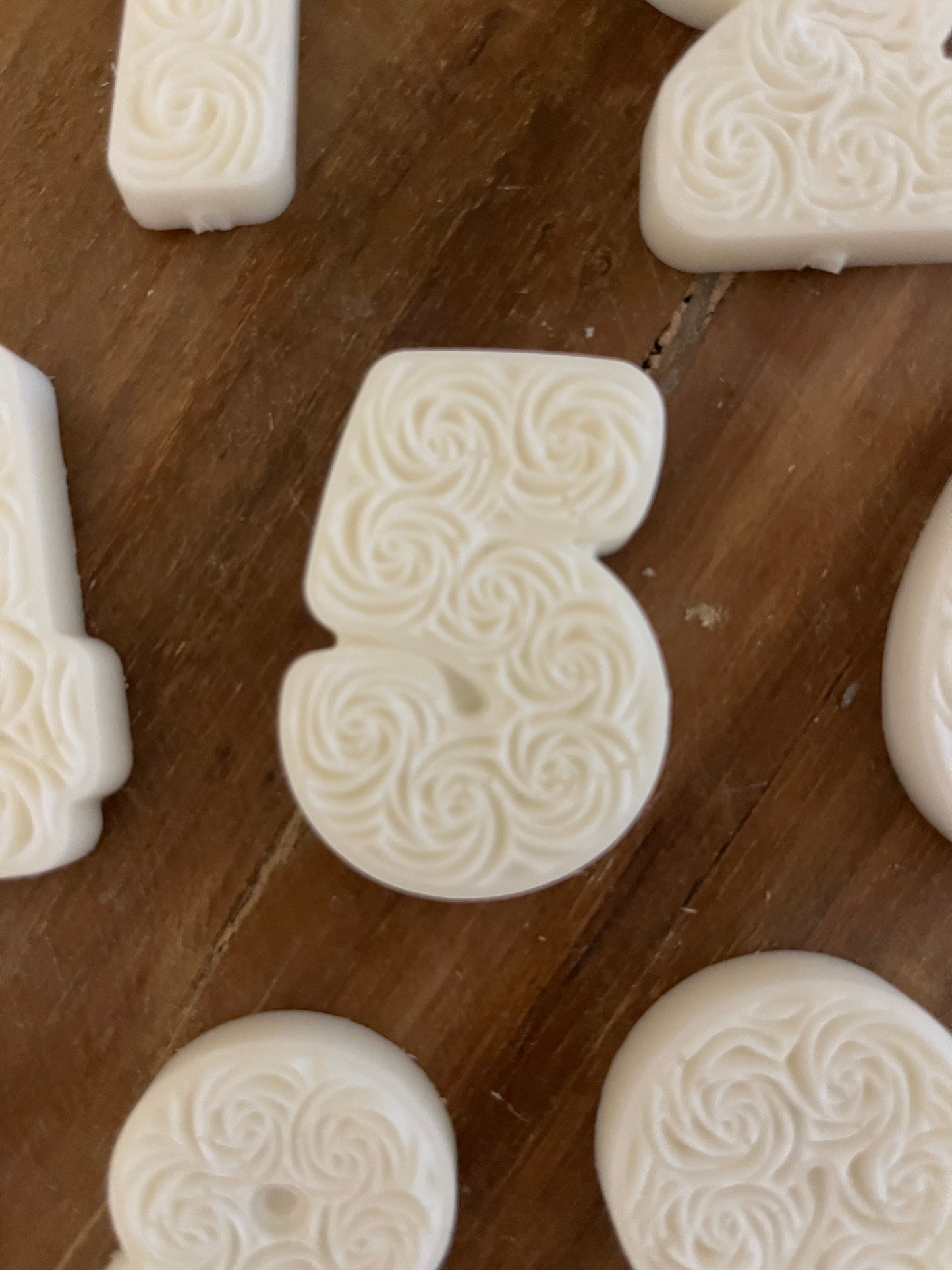 Fondants chiffres à personnaliser