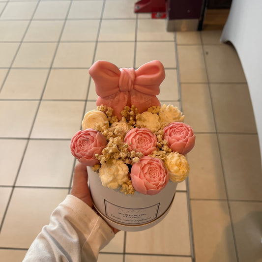 Le bouquet de fleur éternel - Cerise noire explosive