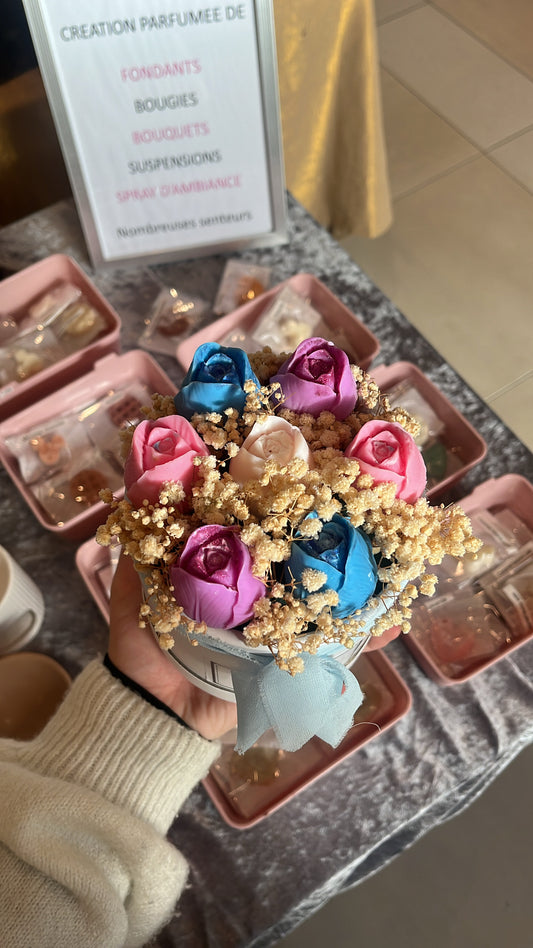 Le bouquet de fleur éternel - Fleur de coton