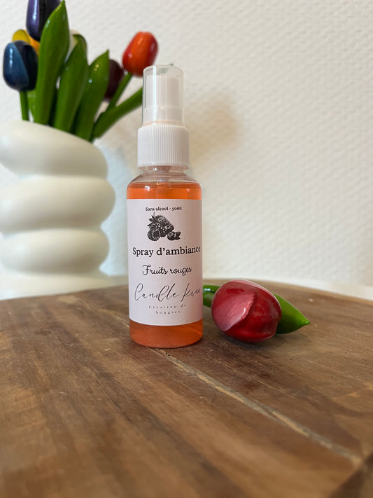 Spray d'ambiance - Fruits rouges