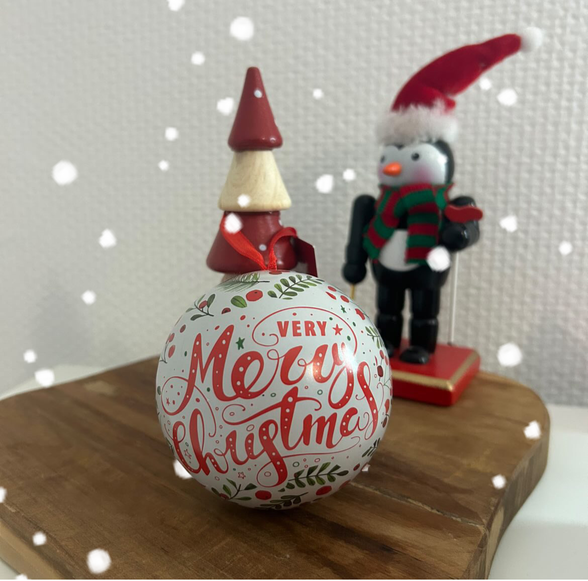 Boule de noël S - Lait d’amande